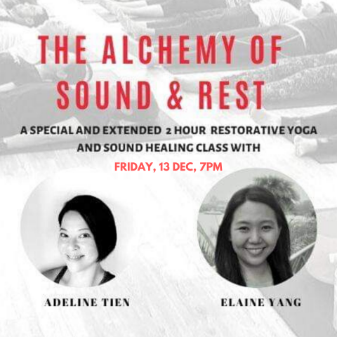 The Alchemy of Sound and Rest at Trium Fitness 13 December 2019