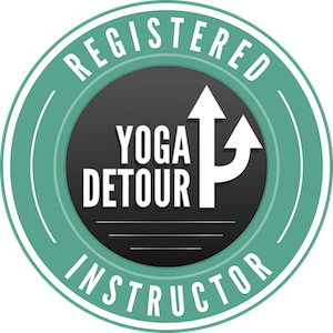 I’m a Registered Yoga Detour™ Instructor!