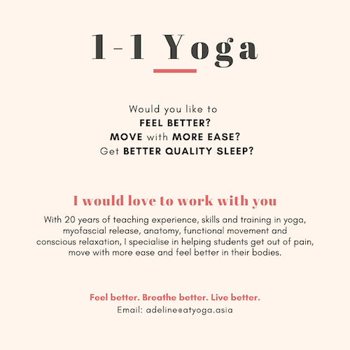 Private 1-1 Yoga and Yoga Rehab