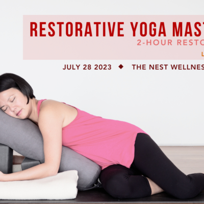 Restorative Yoga Masterclass in Brunei, 28 July 2023